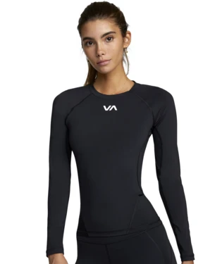 RVCA VA Compression Long Sleeve Sport Top Women's