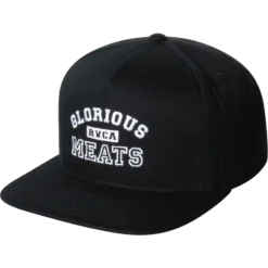 RVCA Glorious Meats Snapback Hat Hats