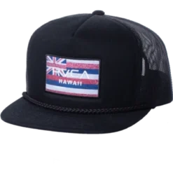 Hats RVCA Defer Flag Snapback Hat