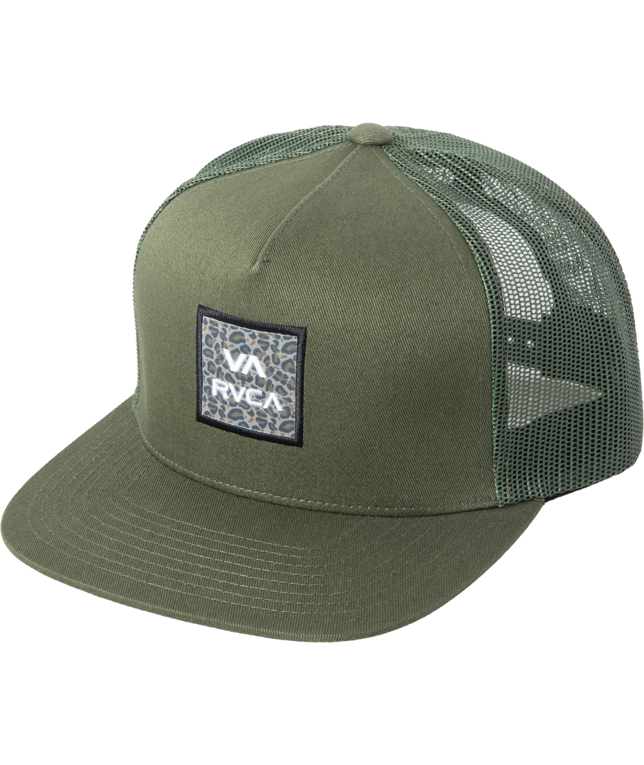 RVCA VA All The Way Printed Trucker Hat Hats