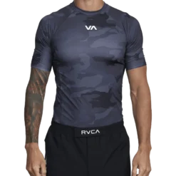 RVCA Sport Short Sleeve Rashguard Men's Apparel