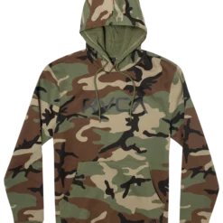 RVCA Big RVCA Pullover Hoodie Men's Apparel