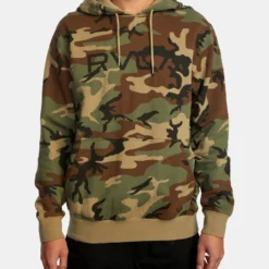 RVCA Big RVCA Pullover Hoodie Men's Apparel