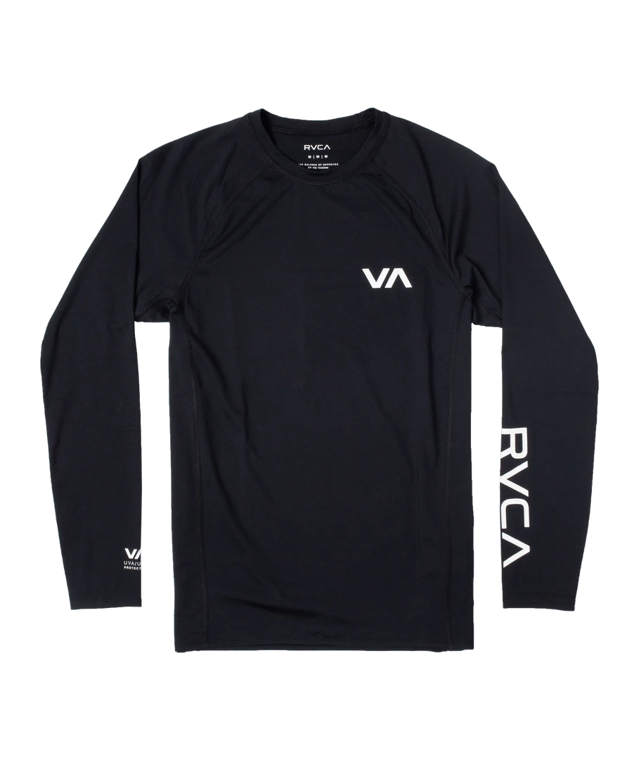 Men's Apparel RVCA Solid Long Sleeve Rashguard