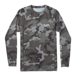 Men's Apparel RVCA Solid Long Sleeve Rashguard
