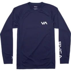 Men's Apparel RVCA Solid Long Sleeve Rashguard