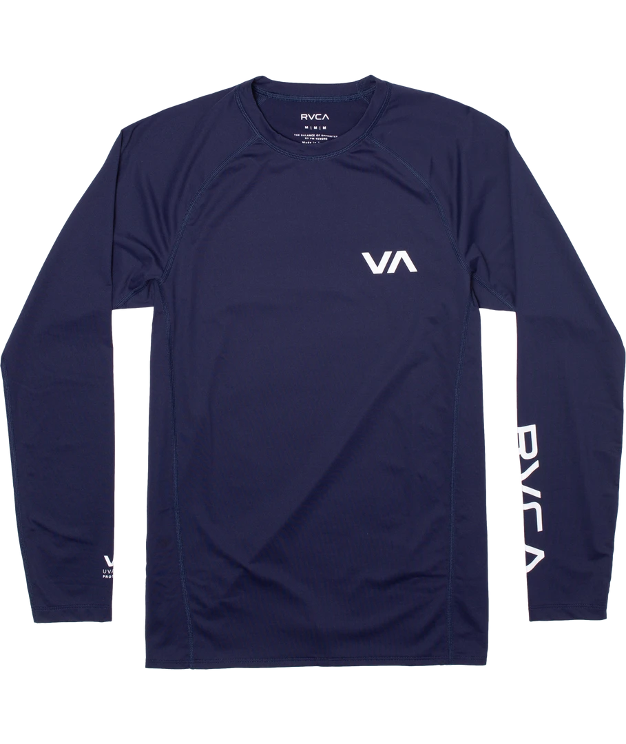 Men's Apparel RVCA Solid Long Sleeve Rashguard