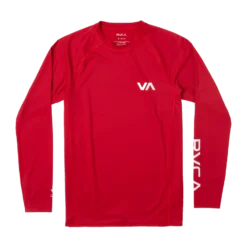 Men's Apparel RVCA Solid Long Sleeve Rashguard