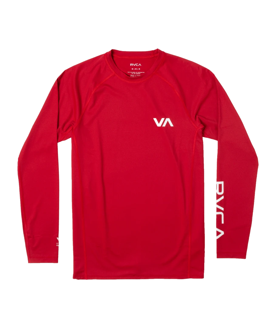 Men's Apparel RVCA Solid Long Sleeve Rashguard