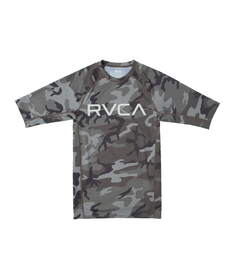 RVCA Short Sleeve Rashguard Men's Apparel