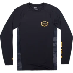 RVCA Island Hex Long Sleeve Rashguard Men's Apparel