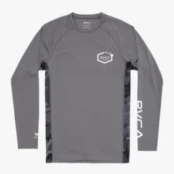RVCA Island Hex Long Sleeve Rashguard Men's Apparel