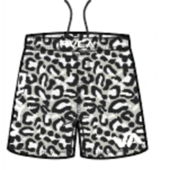 RVCA Fight Scrapper Elastic Walkshorts 15