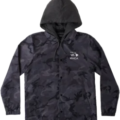 RVCA Island Hex Coaches Jacket Men's Apparel